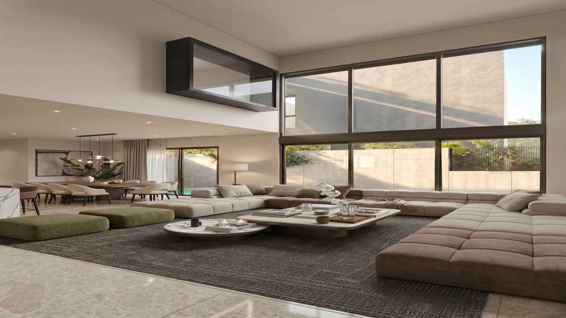 Double-volume living room, Anagram Homes at Tan Boon Chong Avenue (artist’s impression)